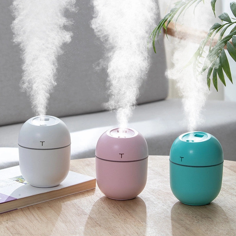 Portable USB Egg-Shaped Humidifier Aromatherapy Diffuser for Office Desktop Car Large Mist Spray | Home & Office Aromatherapy Devices