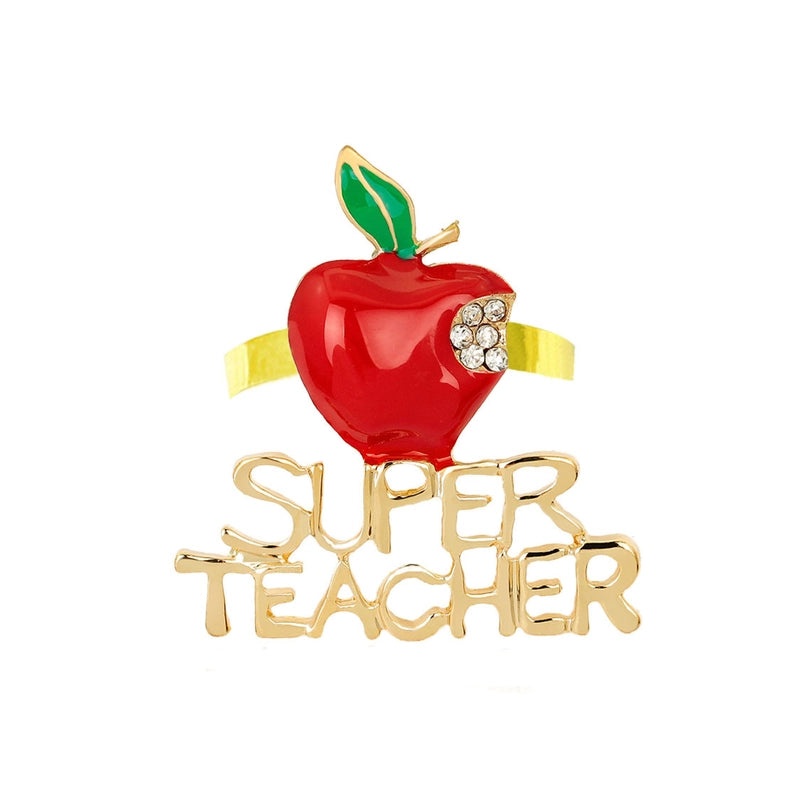 Christmas Cartoon Santa Claus Alloy Napkin Ring Casual Elegant Holiday Table Decor | Holiday Tableware