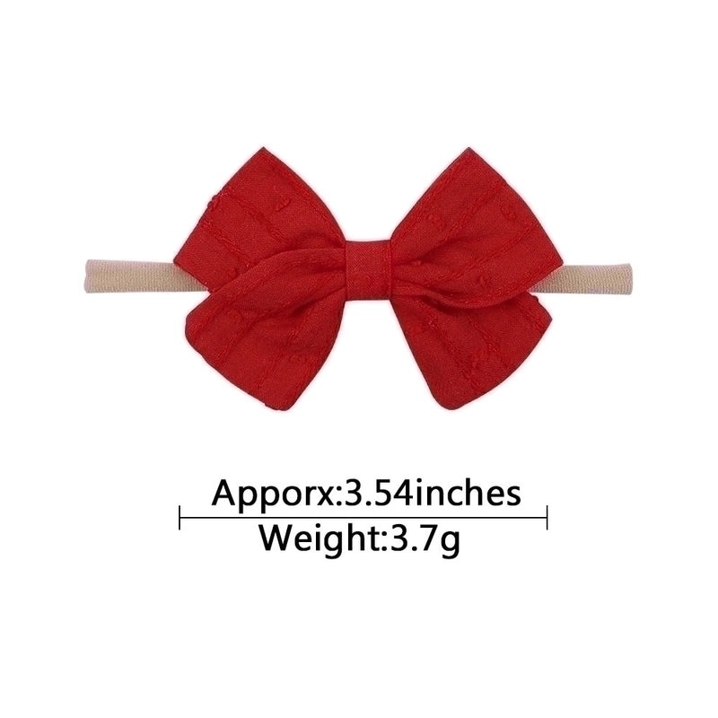 Kids Soft Nylon Bow Headband Candy Colors|Children's Hair Accessories