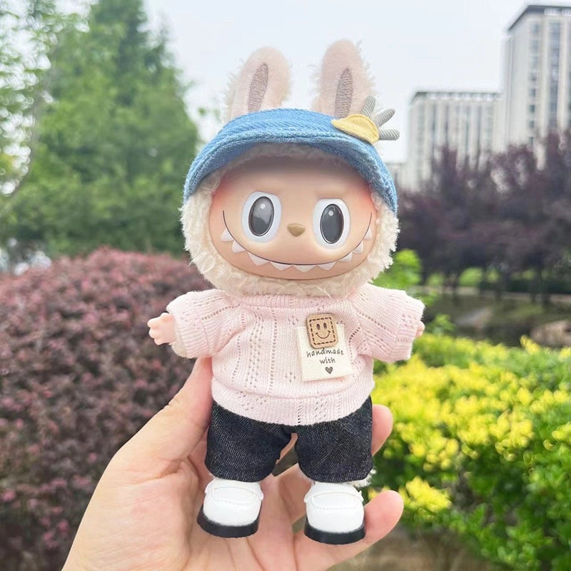 17cm Blind Box Doll Pendant for Bubble Shirt Outfit | Accessories & Jewelry