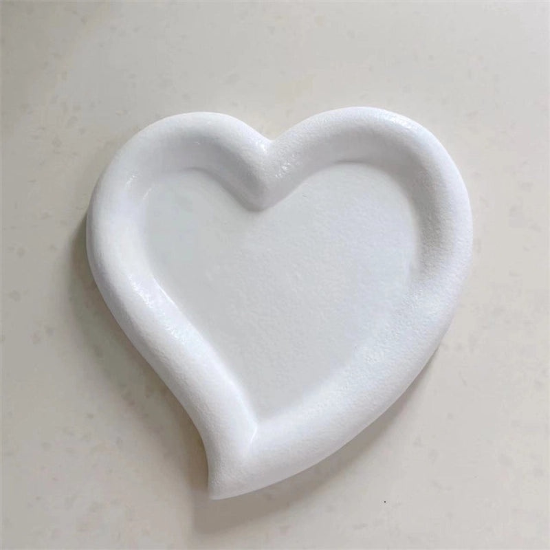 Heart Shaped Resin Ornaments for Home Decor | Home Decorations