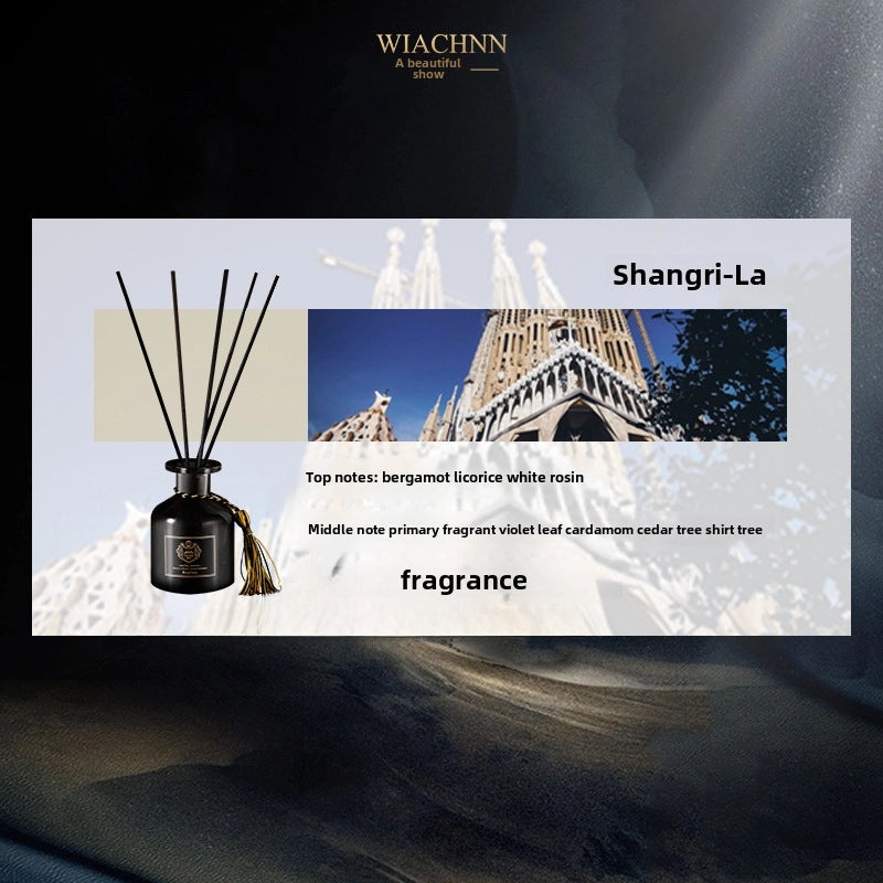 Qixiu Gardenia Scented Essential Oil Rattan Diffuser Indoor Air Freshener Deodorizer for Bathroom|Home Fragrance