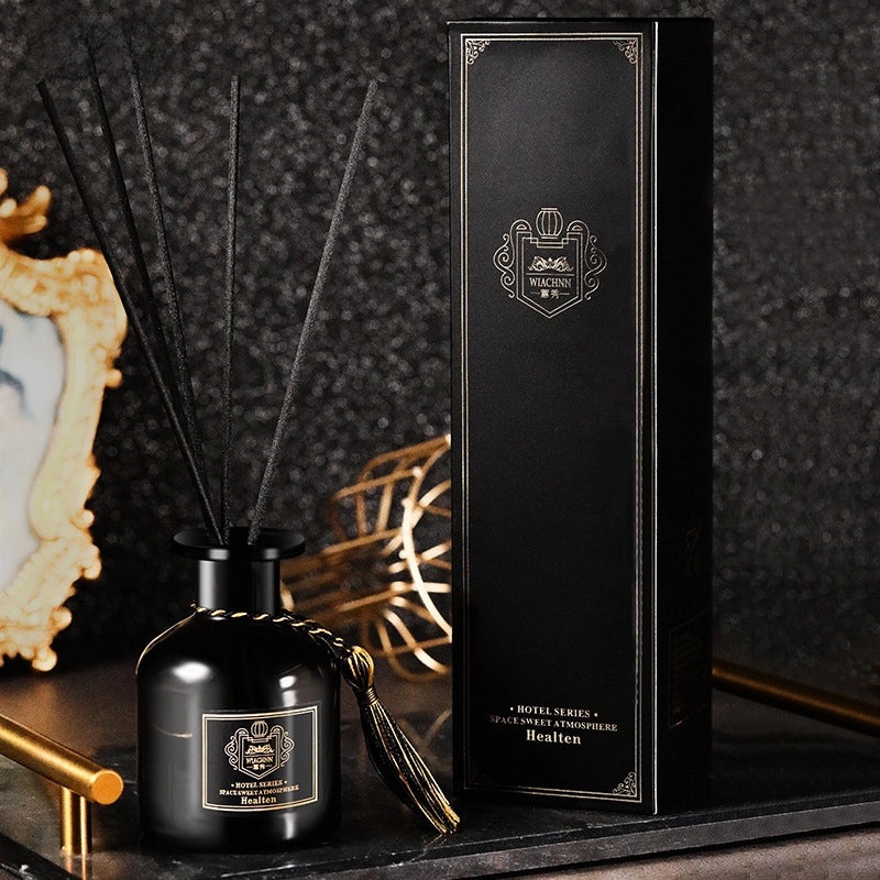 Qixiu Gardenia Scented Essential Oil Rattan Diffuser Indoor Air Freshener Deodorizer for Bathroom|Home Fragrance