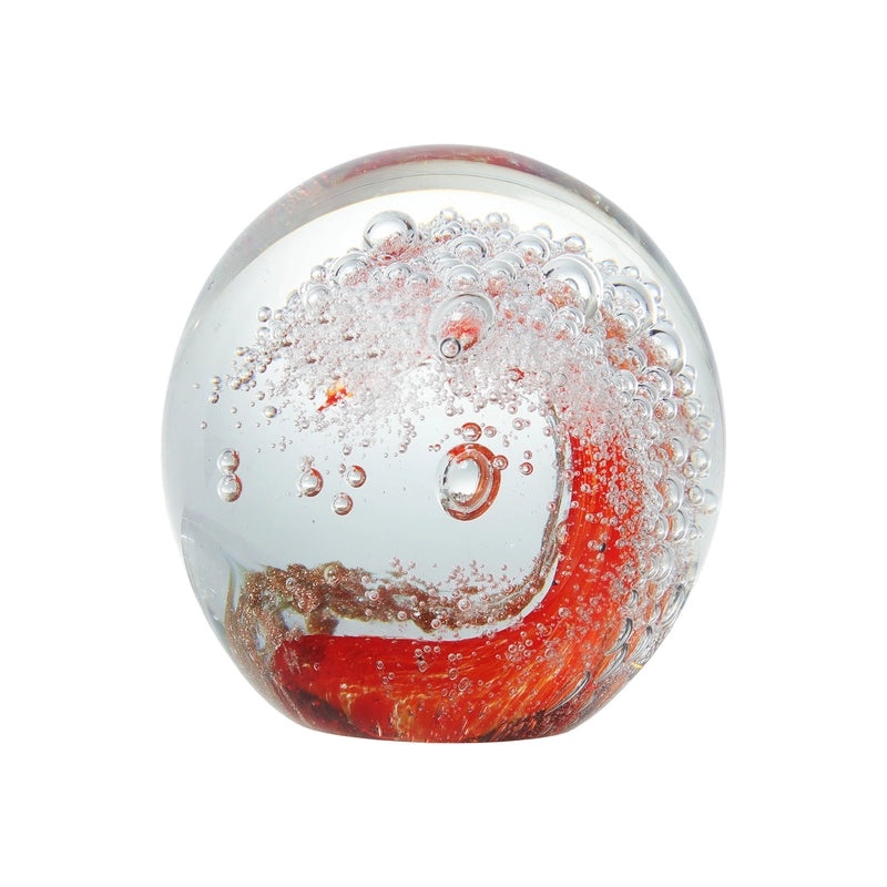 Minimalist Sea Wave Glass Ornament for Casual Decor|Home Decor & Ornaments