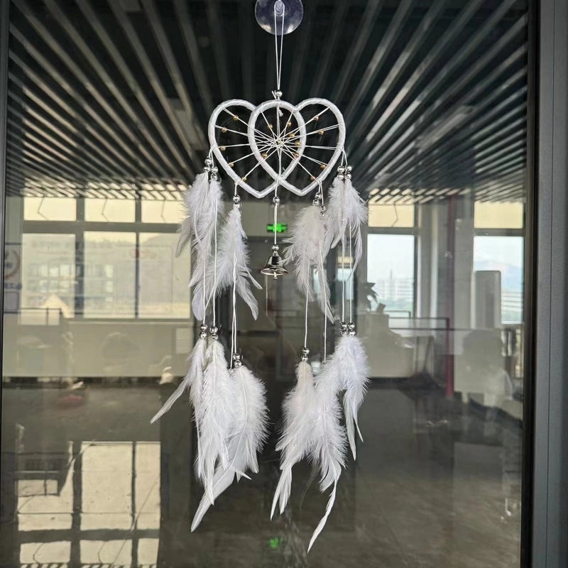 Retro Christmas Heart Pendant Wall Art Plastic Polyester Decoration|Home Decor & Wall Art