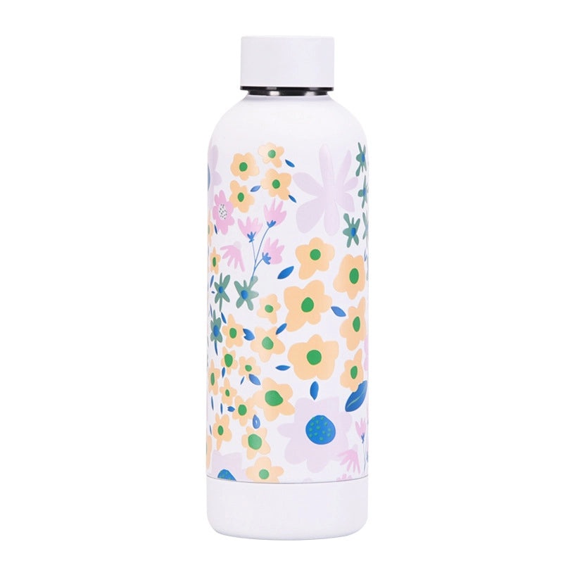 Cute Cartoon Stainless Steel Thermos Water Bottle | Drinkware & Tumblers