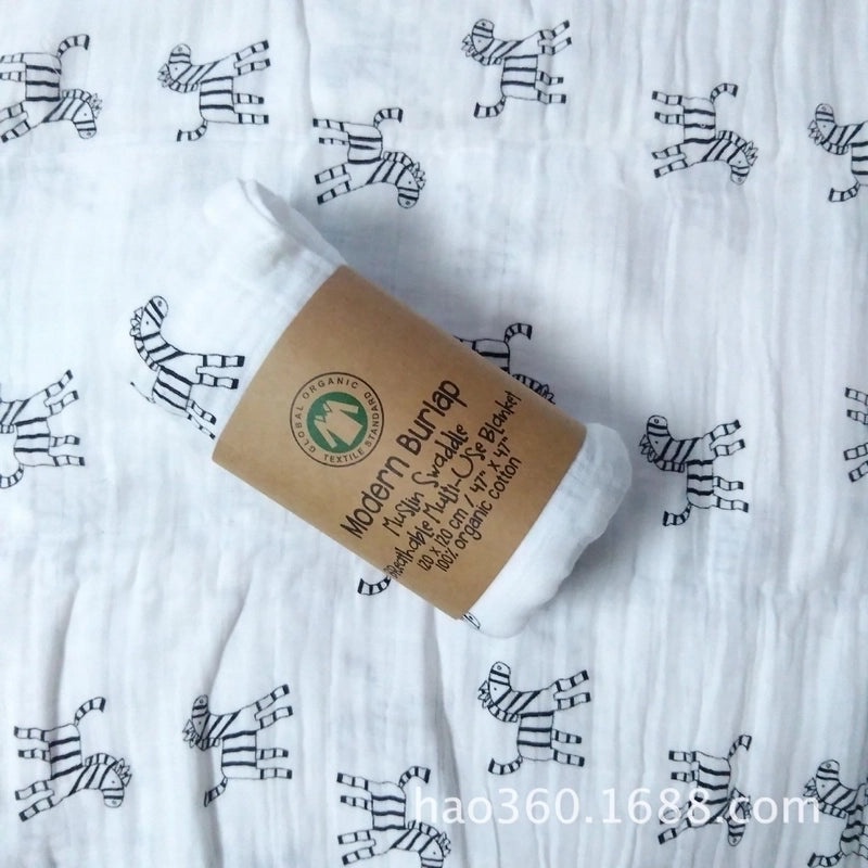Cotton Baby Accessories with Star and Stripe Tree Design | Baby Accessories