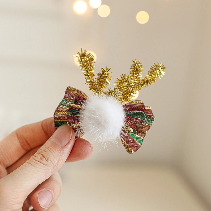 Minimalist Bow Knot Hairpin Cute Holiday Christmas Daily Party Selfie Accessory|Hair Accessories