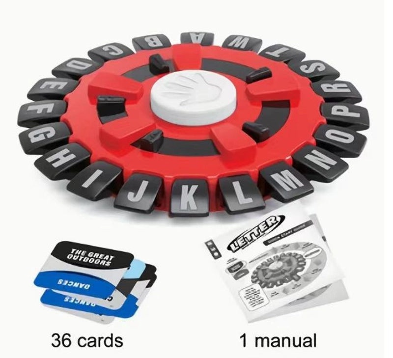 Educational Board Game Letters Plastic Toy Set|Toys & Games