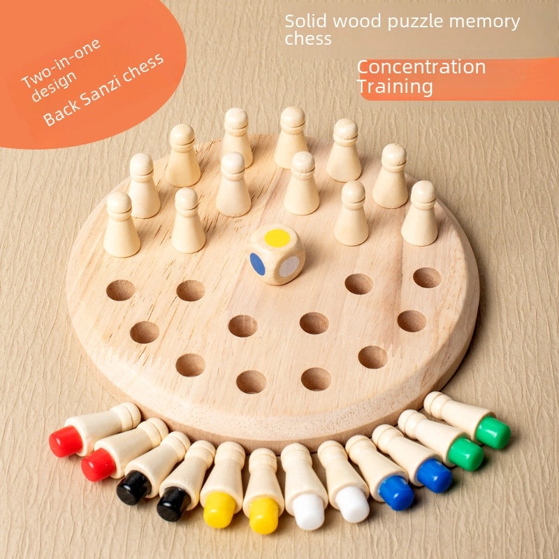 Educational Memory Chess for Kids Brain Training Focus Development Parent-Child Game | Toys & Games