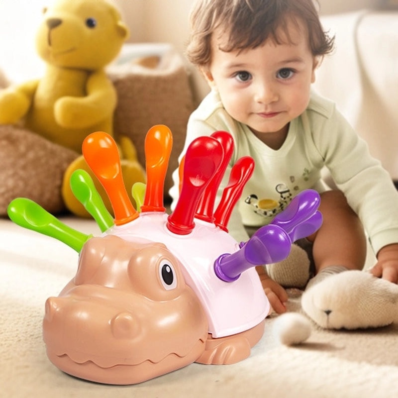 Baby Hedgehog Hand-eye Coordination Puzzle Toy|Early Childhood Educational Toys