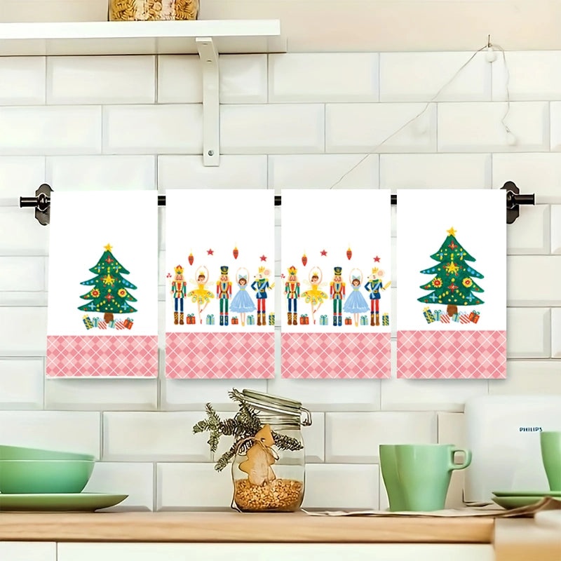 Christmas Plaid Letter Casual Ocean Cotton Polyester Towels | Home & Living Bath Towels