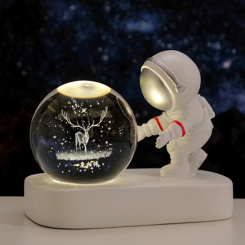 Astronaut Starry Night Light for Office Desk Luminous Decorative Lamp Unique Birthday New Year Gift|Home Decor Lighting