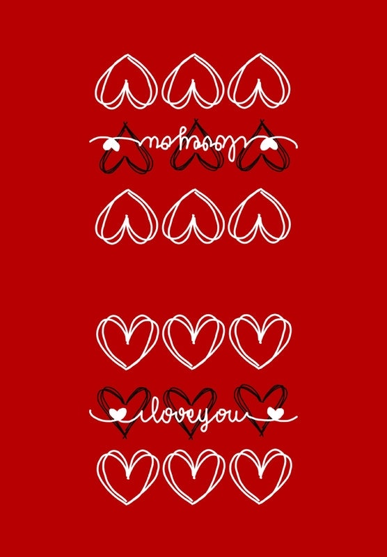 Adult Microfiber Kitchen Utensil Cleaning Cloth Heart Letter Design