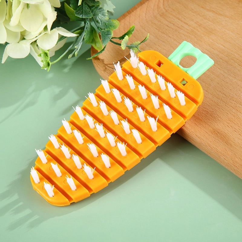 Flexible Radish and Vegetable Cleaning Brush | Kitchen Cleaning Tools