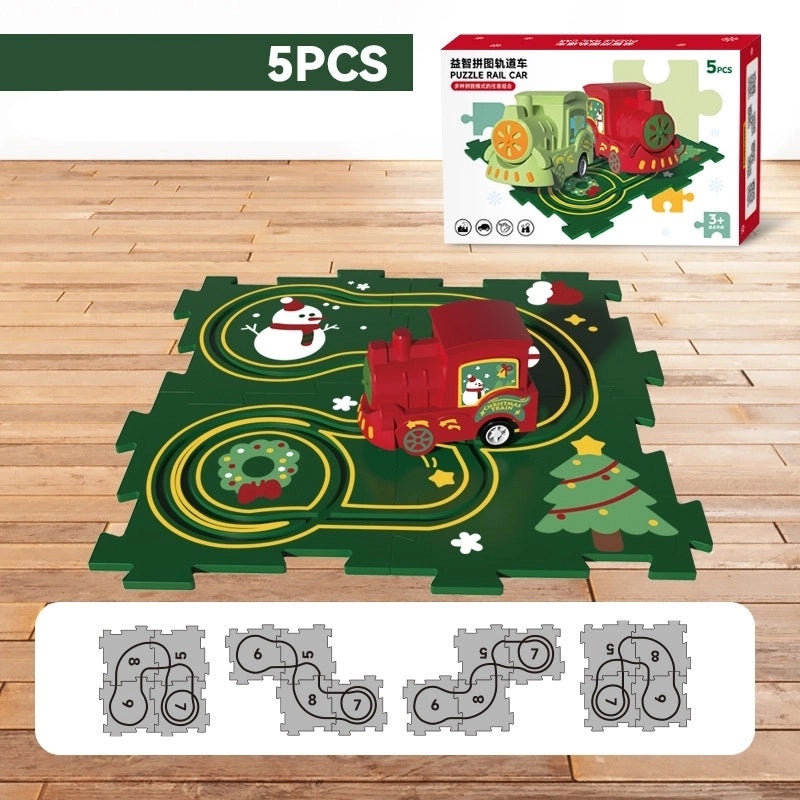 Christmas Tree and Snowman Puzzle Toys | Holiday Decorations