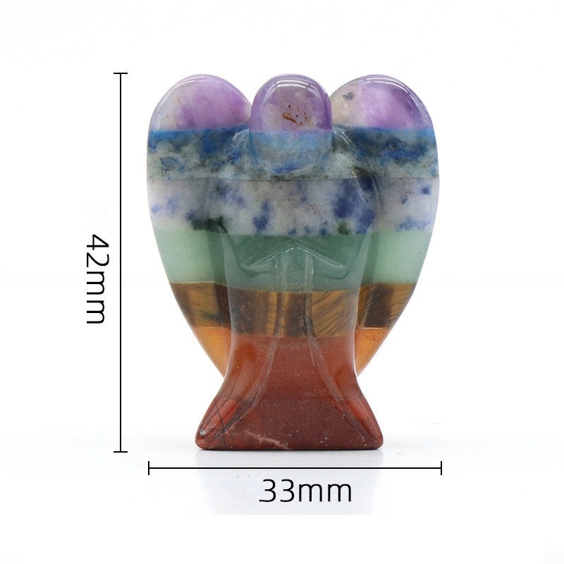 Natural Amethyst & Jade Multi-Stone Crystal Pendant | Jewelry Accessories