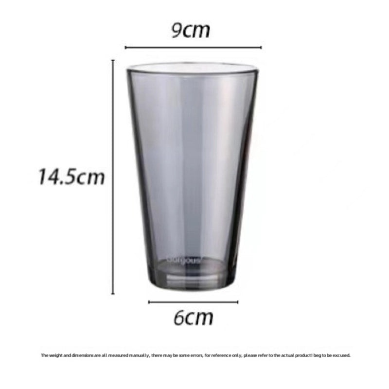 Northern Lights Glass Straw Cup Portable Household Student Drinkware Trendy Couple Small High-Value Cup|Kitchen & Dining