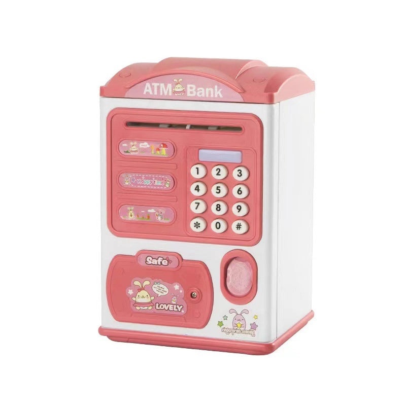 Cartoon Piggy Bank ATM with Music and Automatic Coin Roll|Kids Toys & Games