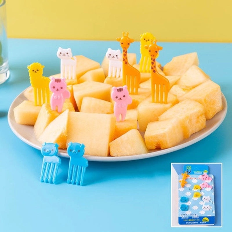 Adorable Cartoon Fruit Picks Set of 1|Kitchen & Dining Accessories