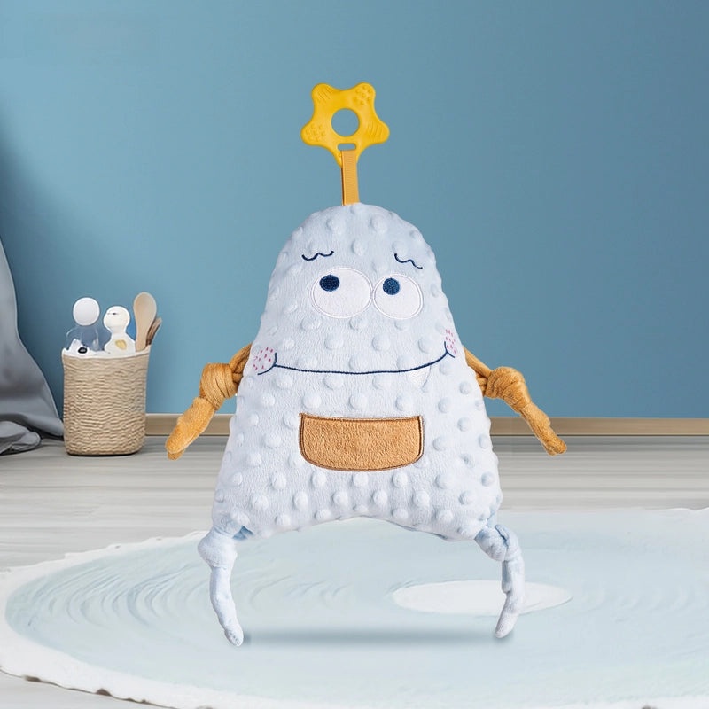 Yinmei Velvet Baby Soothing Towel and Nibbling Beanie Plush Doll | Baby Soothing Toys