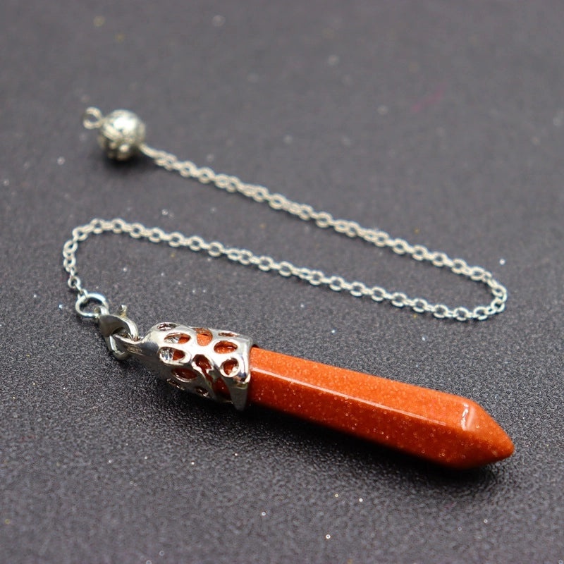 Ethnic Color Block Crystal Stone Pendant Decorative Jewelry|Fashion Accessories