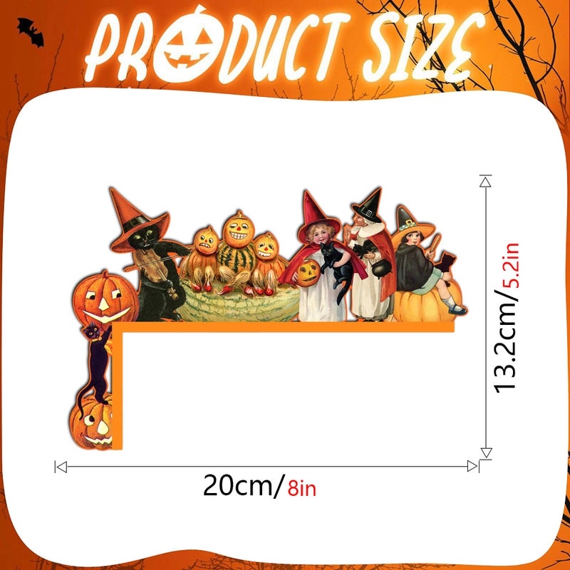 Halloween Pumpkin Wood Hanging Decoration for Fall | Seasonal Home Decor