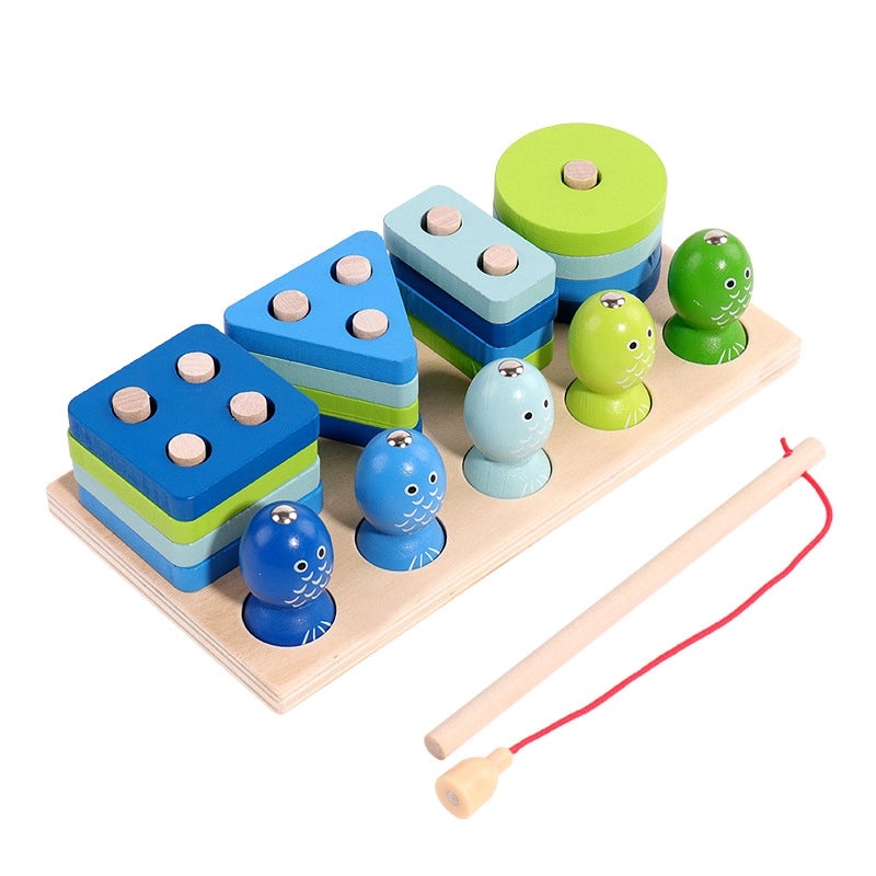 Animal Wooden Building Toys for Babies 0-2 Years | Baby Educational Toys