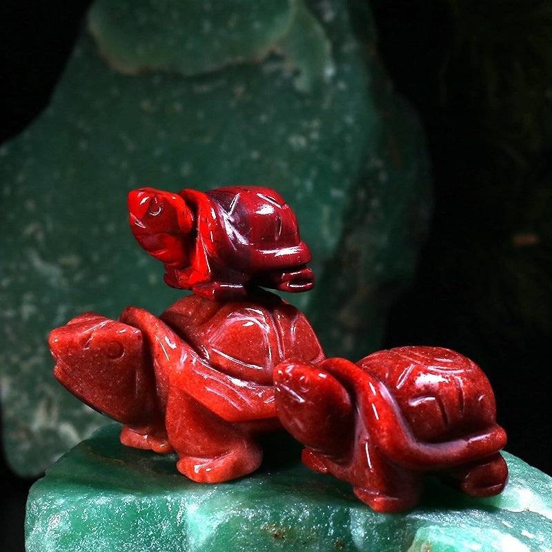 Minimalist Tortoise Gem Inspired Decorative Ornaments | Home Decor Accessories