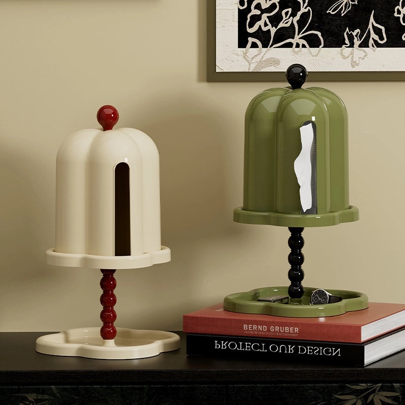 Simple Solid Color Plastic Tissue Holder | Home Decor Accessories