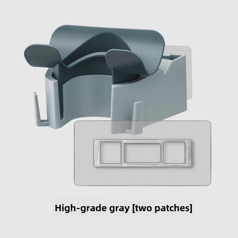 Hands-Free Plastic Hair Dryer Holder Rack | Bathroom Accessories