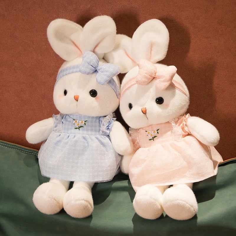 Cute Easter Bunny Plush Toy Stuffed Animal with Soft PP Cotton Filling|Easter Gifts & Plush Toys
