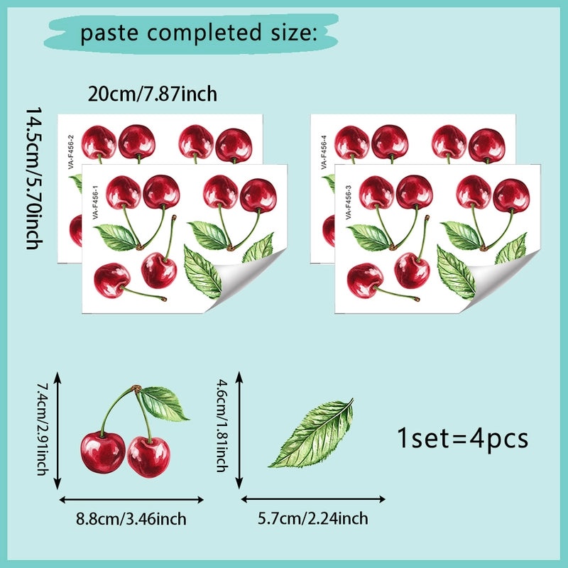 Cherry PVC Wall Decal for Windows|Home Decor & Accessories