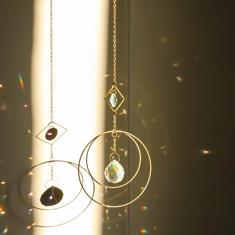 DIY Crystal Ball Sun Catcher Wind Chimes Craft Kit for Home Decor|Home Decor & Crafts