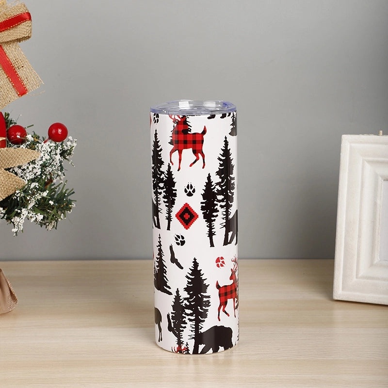 Christmas Vacation Cartoon Stainless Steel Water Bottle 1 Piece | Drinkware & Water Bottles