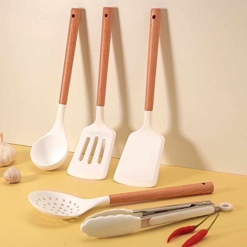 Minimalist Single Color Silicone Cooking Utensil 1 Pc|Kitchen & Dining