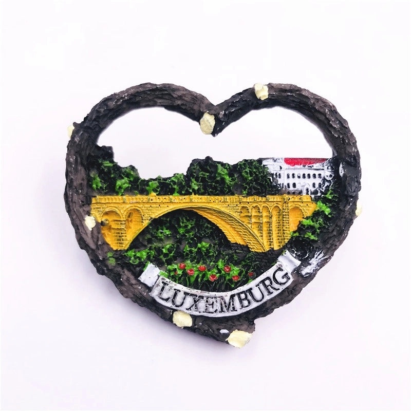 Europe and North America Country Resin Magnetic Fridge Magnets Set|Home Decor & Kitchen Accessories