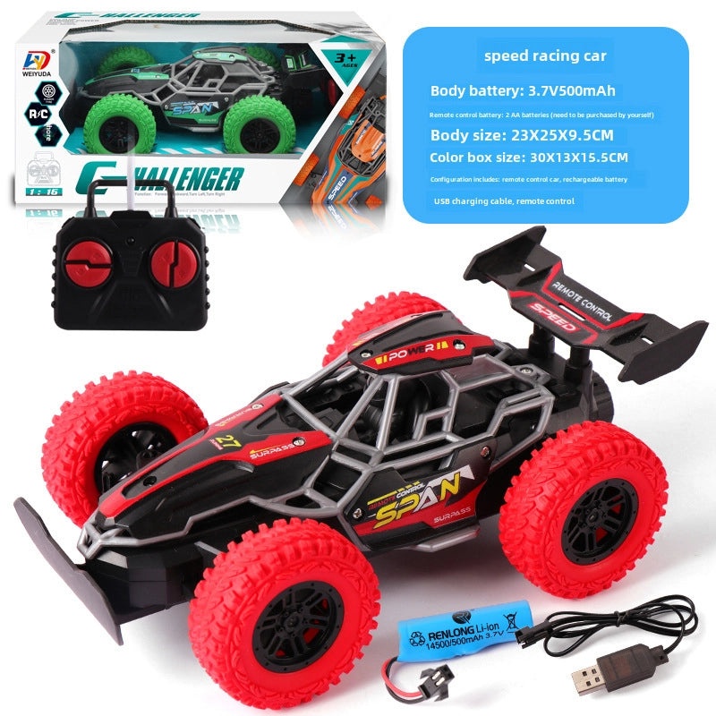 Kids Electric Remote Control Off-road Climbing Car with Spray Function | Remote Control Toys