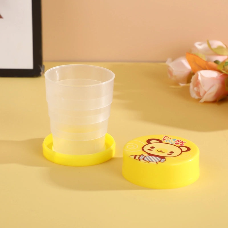 Portable Folding Cartoon Water Cup | Outdoor Travel Accessories