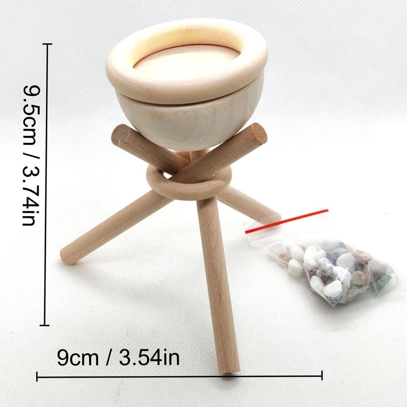 Minimalist Round Pine Wood Diffuser | Home Fragrance