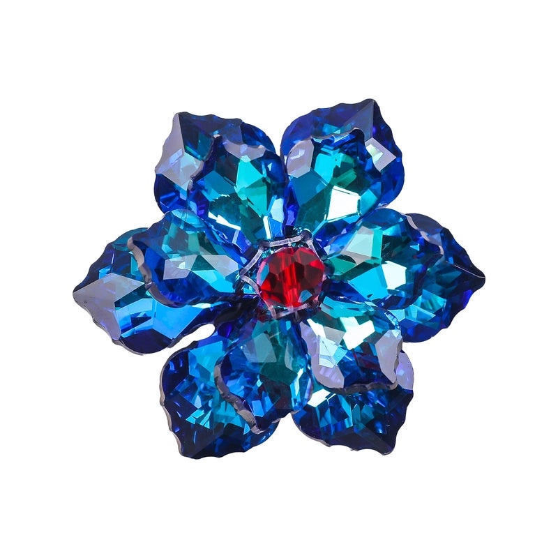 Minimalist Flower Crystal Suncatcher Wind Chime Wall Hanging Decor|Home Decor & Wall Art