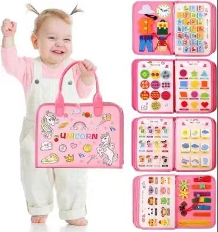 Soft Animal Felt Book for Toddlers 3-6 Years|Educational Baby Toys