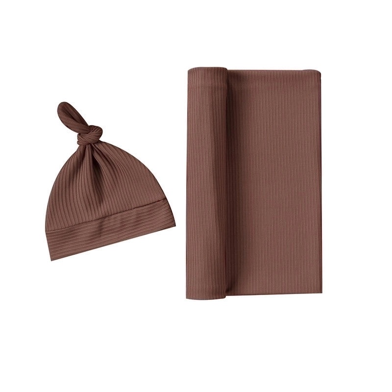 Minimalist Solid Color Cotton Spring Baby Receiving Blanket Soft Newborn Swaddle Wrap|Baby Accessories