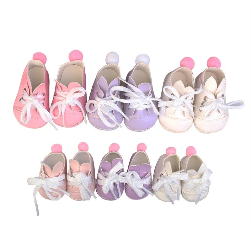 Mies You 18 Inch Doll Summer Rabbit Shoes for American Girl Dolls 7cm Comfortable Fit|Doll Accessories Shoes
