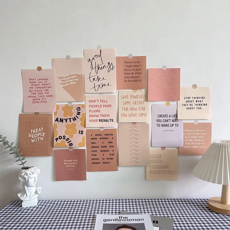 Vintage Style Oil Painting Landscape Paper Wall Decal | Home Decor