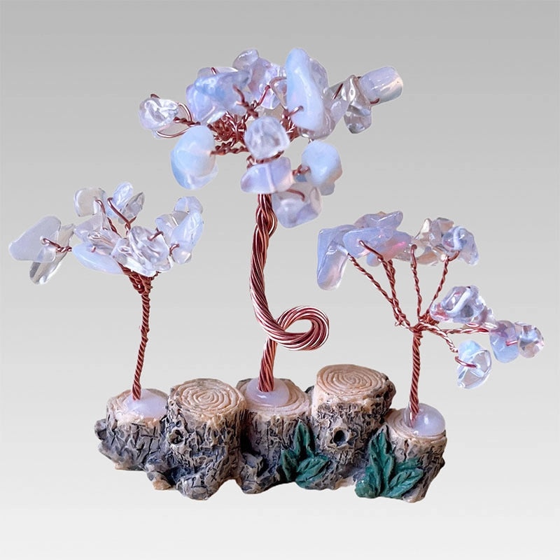 Minimalist Life Tree Crystal Decor | Home Decor & Ornaments