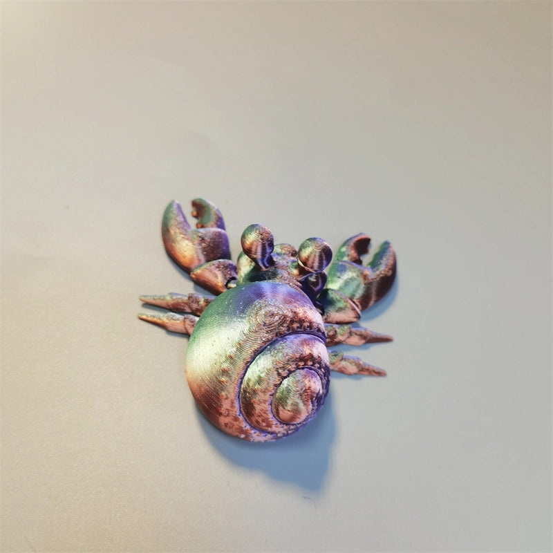 3D Printed Animal Figurines Toy Ant Frog Hermit Crab Decorative Dolls for Stall Display|Home Decor & Collectibles