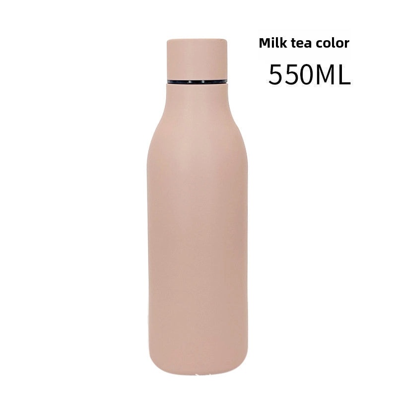 Stainless Steel Vacuum Coke Bottle Double Layer 304 Large Capacity Sports Water Cup|户外运动水杯
