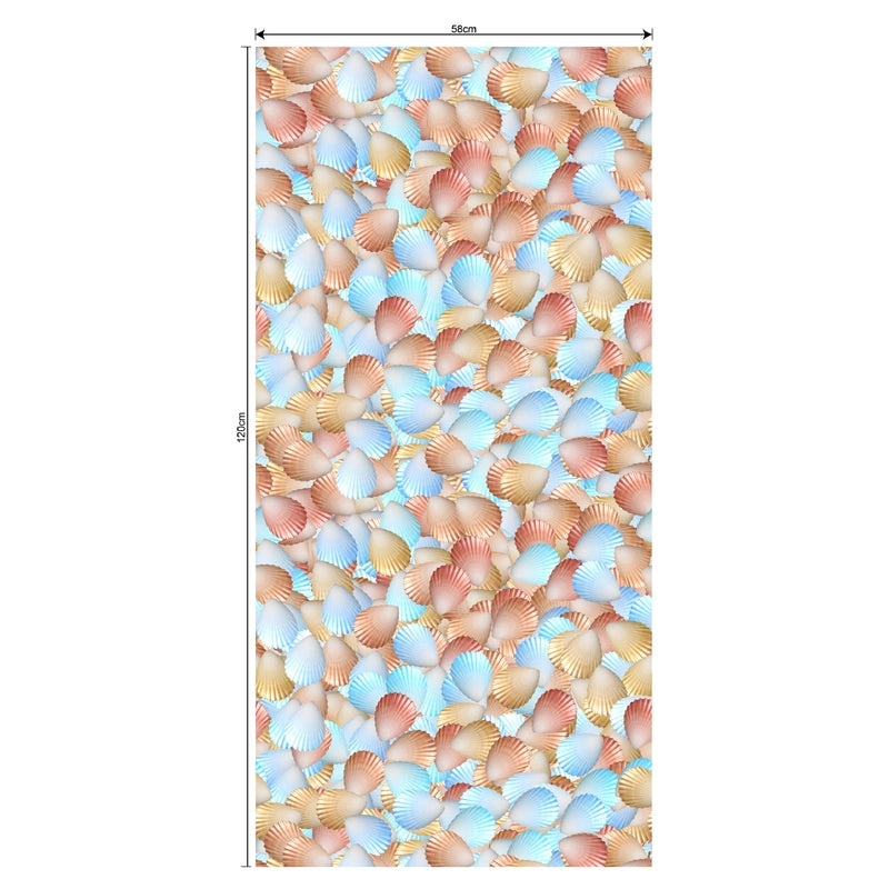 European Frosted Glass Window Film 58x120cm Electrostatic Privacy Sticker for Bathroom Toilet Renovation|Home Decor Accessories