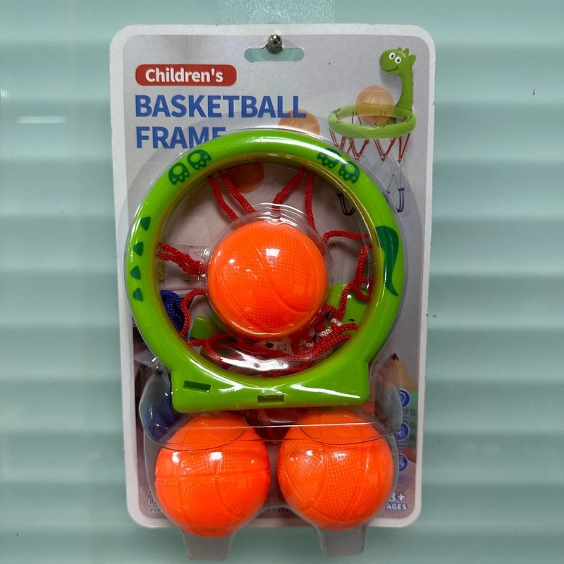 Cartoon Dinosaur Shark Orange Duck Basketball Bath Toy Set for Indoor Baby Shooting Games|Baby Bath Toys